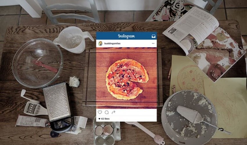Instagram Social Media Restaurant