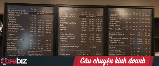 4 “cạm bẫy” chực chờ trên menu của starbucks
