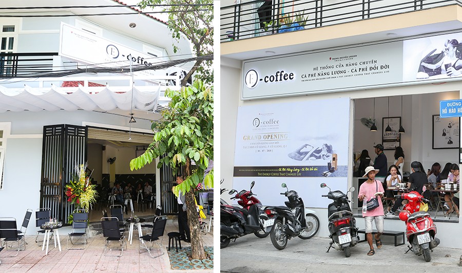 cà phê nhượng quyền E-coffee