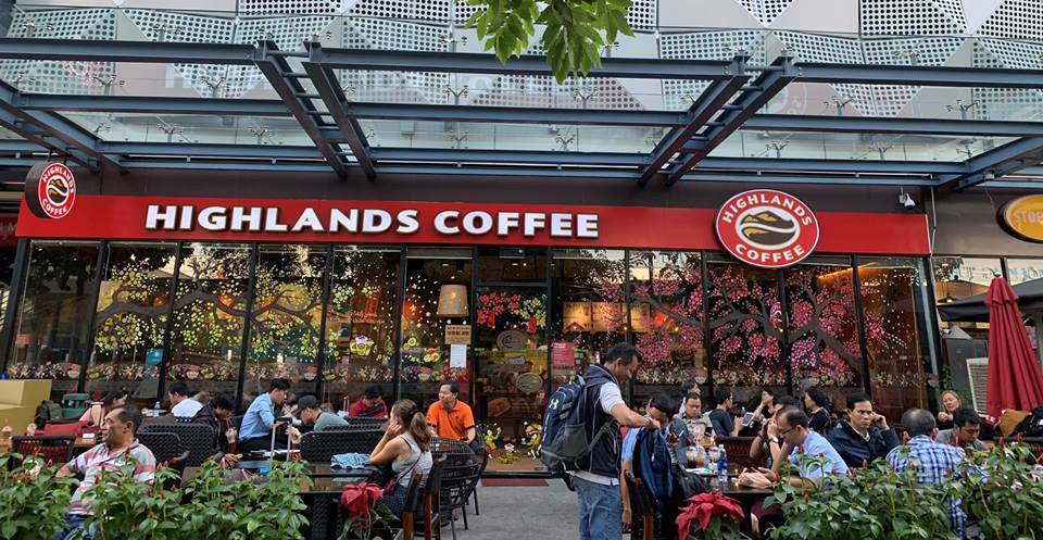 highlands coffee - cà phê nhượng quyền