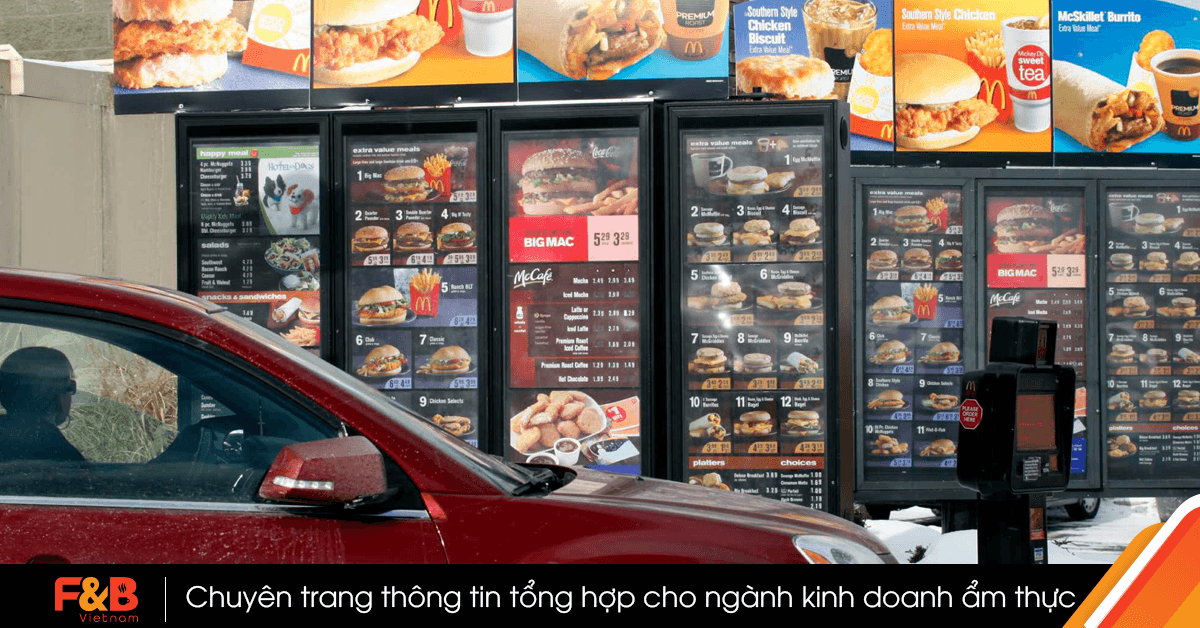 Menu Mcdonald