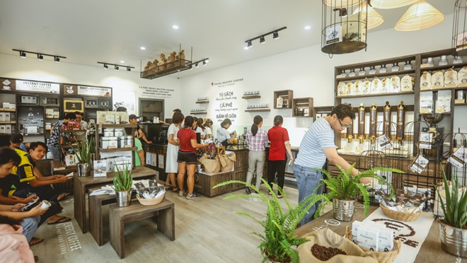 10 cửa hàng mới được mở mỗi ngày - bùng nổ số lượng cửa hàng Trung Nguyên E-Coffee với phí nhượng quyền 0 đồng