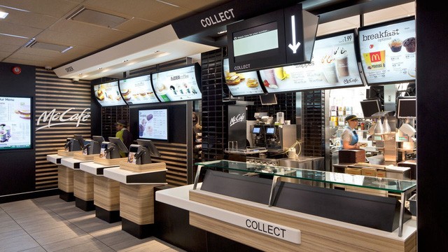 menu cua McDonald’s
