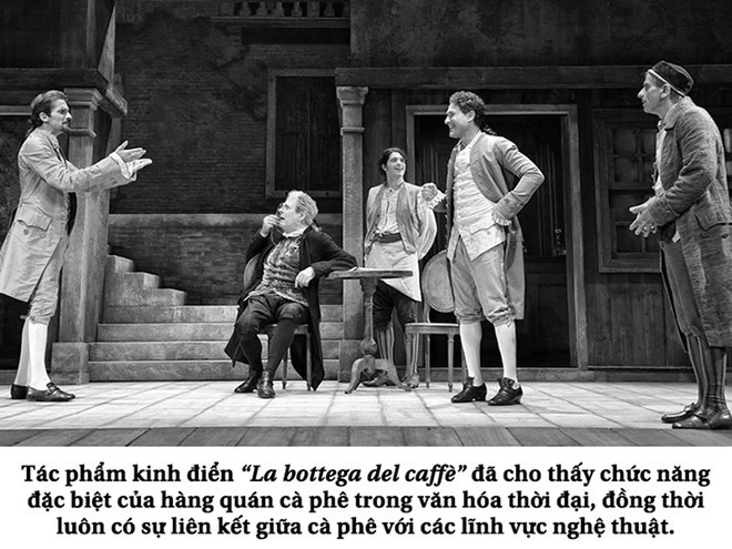 Triết gia Carlo Goldoni và tinh thần thời đại khởi xướng từ quán cà phê Triết gia Carlo Goldoni và tinh thần thời đại khởi xướng từ quán cà phê