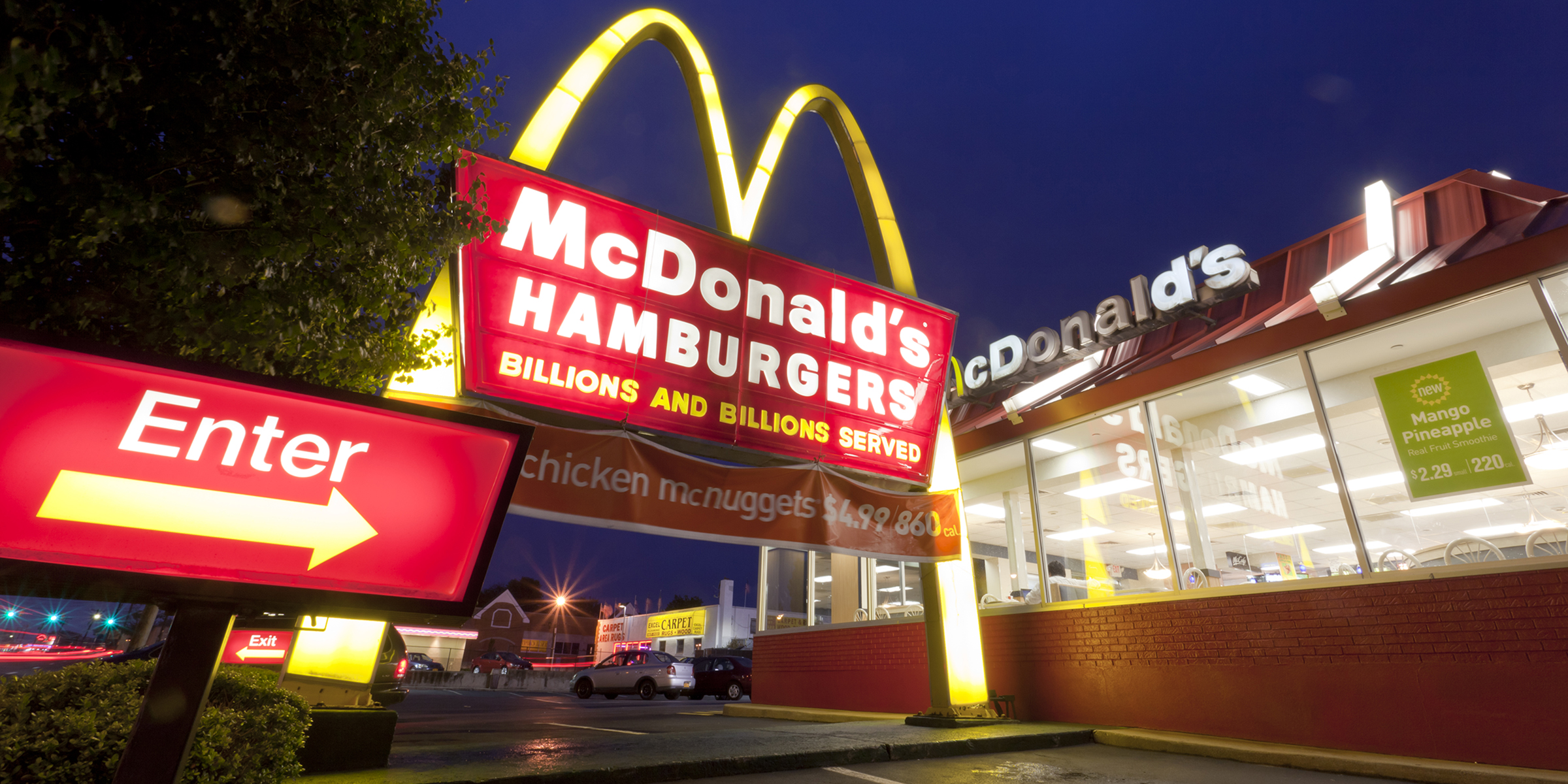 McDonald's là thương hiệu thức ăn nhanh lớn nhất thế giới