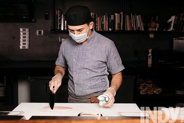 dau bep sushi
