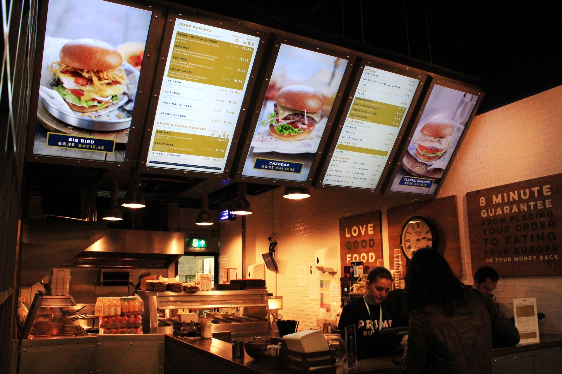 menu điện tử