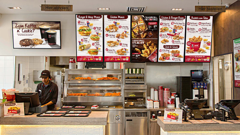 menu điện tử