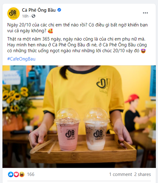quan ly page quan cafe