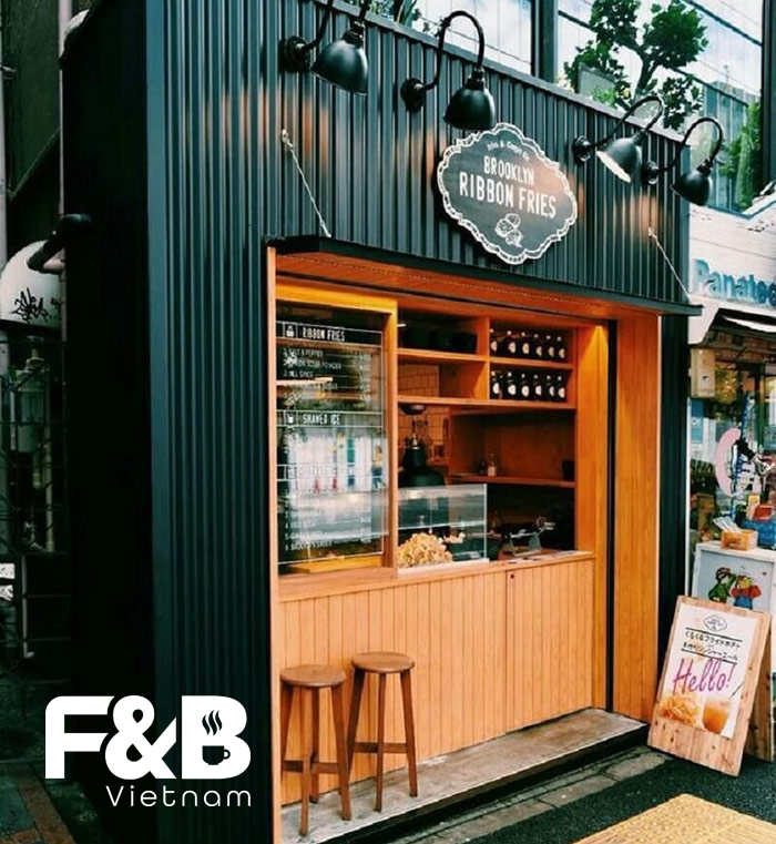 Mô hình quán cafe với 50 triệu