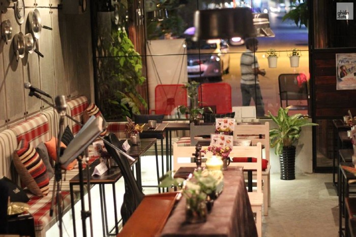 kinh nghiệm mở quán cafe acoustic