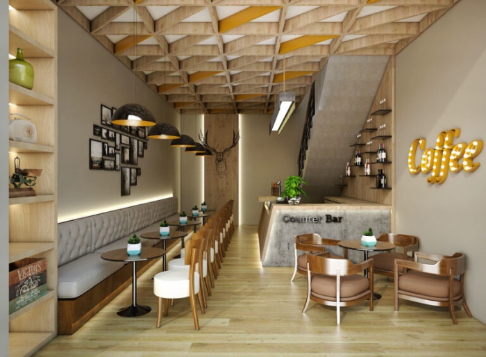 Mở 1 quán cafe nhỏ