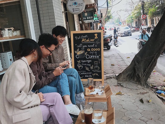Mở quán cafe mang đi