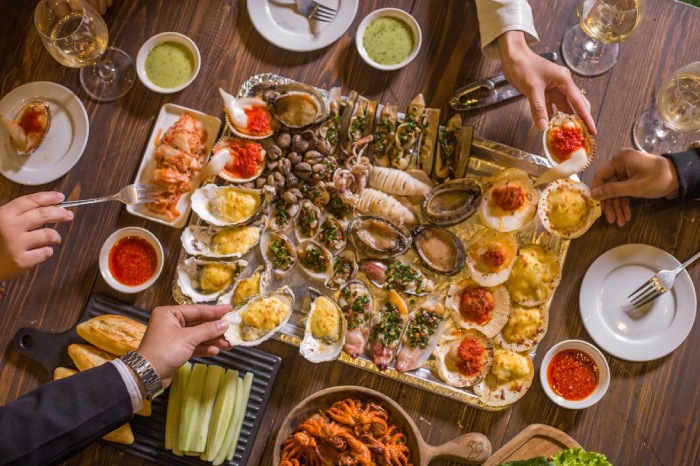 Combo Các Món Ăn Ở Nhà Hàng