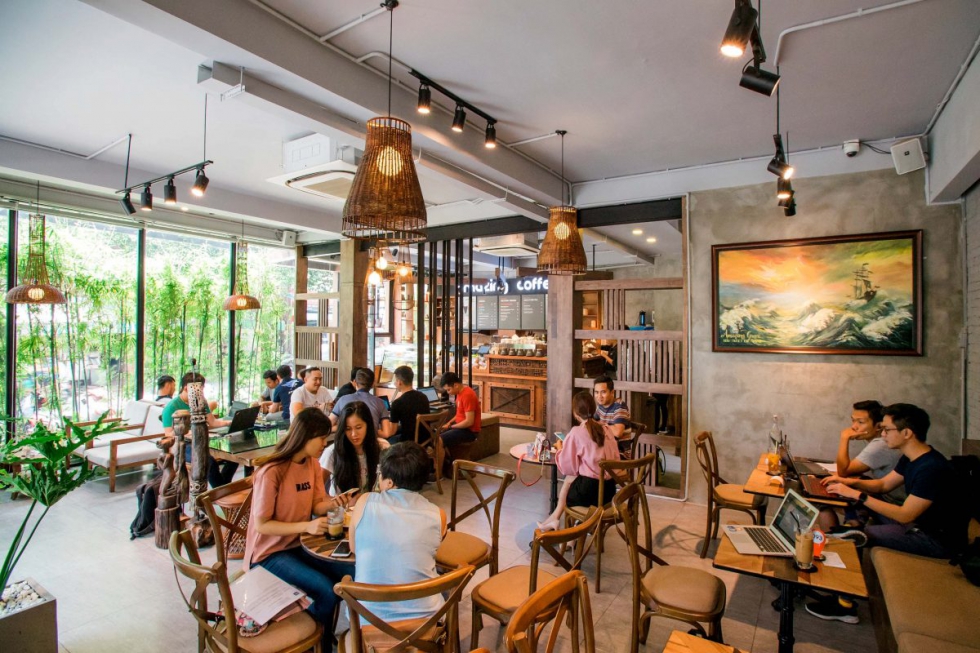 Mở một quán cà phê