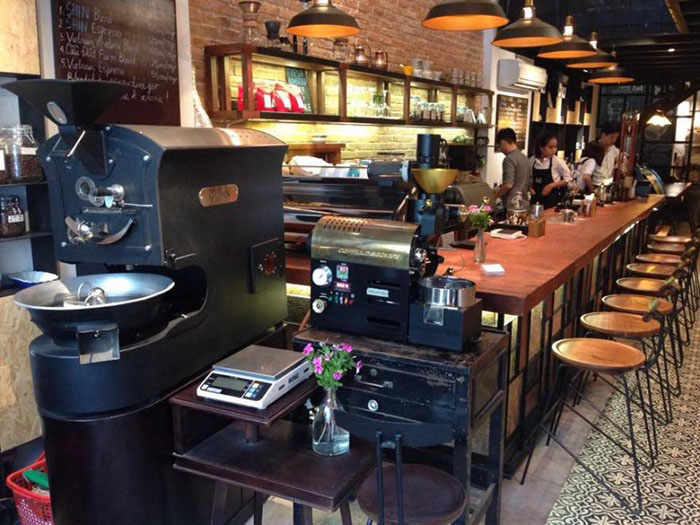 Mô Hình Quán Cafe Rang Xay