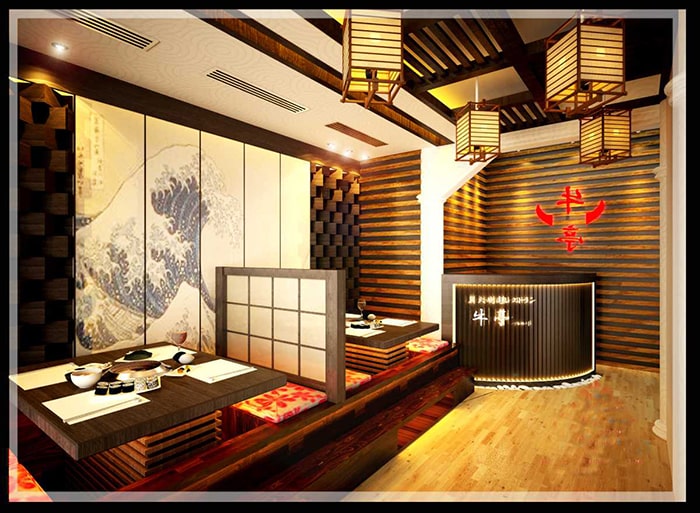 Thiết kế nhà hàng Nhật