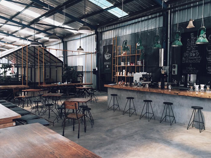Thiết Kế Quán Cafe Rang Xay