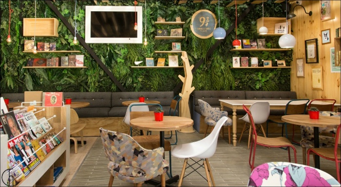 Thiết Kế Quán Cafe Sách