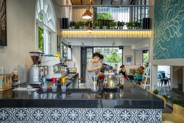 kinh nghiệm mở quán cà phê rang xay