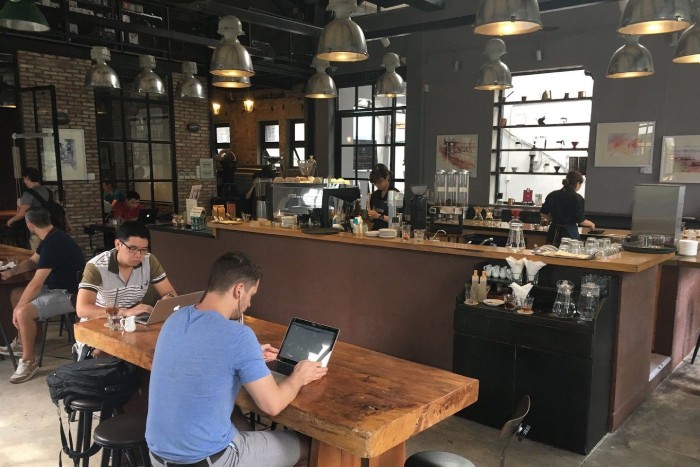 kinh nghiệm mở quán cà phê văn phòng