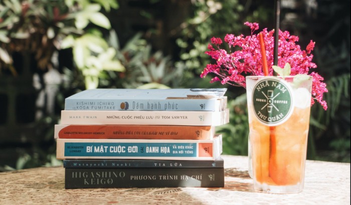 kinh nghiệm mở quán cafe sách