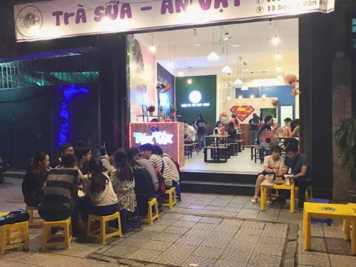 mở quán trà sữa ăn vặt