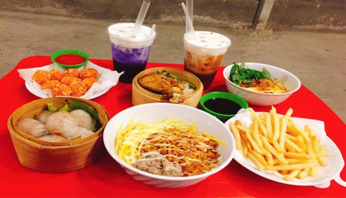 mở quán trà sữa đồ ăn vặt