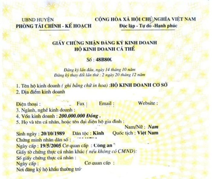 mở quán trà sữa có cần đăng ký kinh doanh