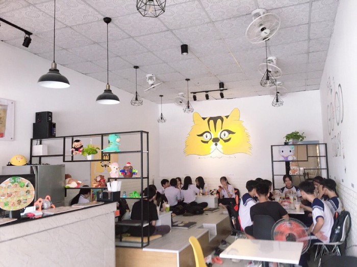 mở quán trà sữa gần trường học
