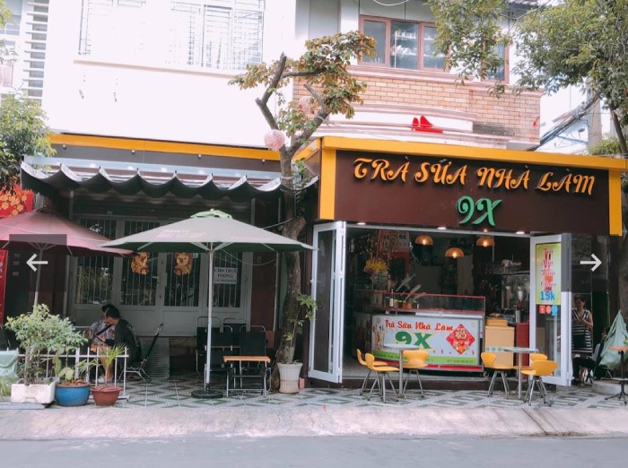 mở quán trà sữa nhà làm