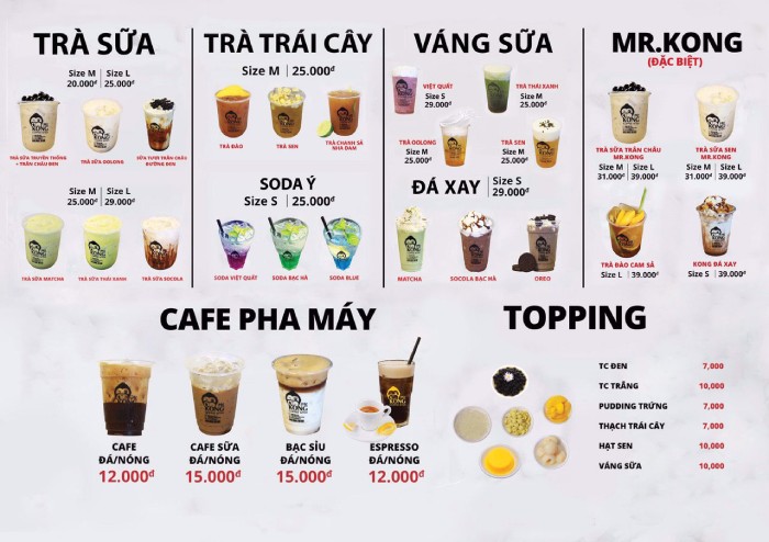 mở quán trà sữa cà phê