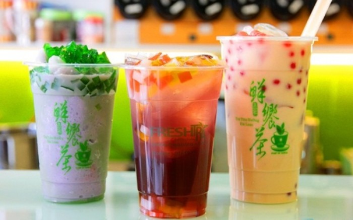 mở quán sinh tố trà sữa