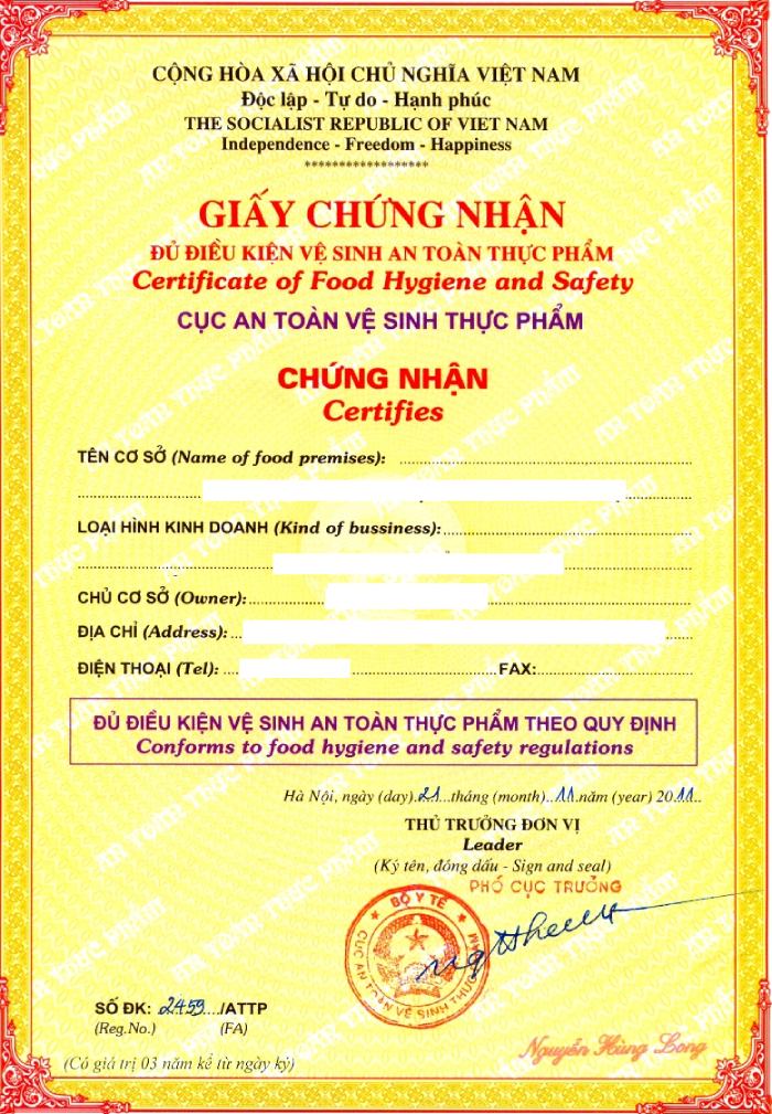 Mở nhà hàng ăn uống cần những thủ tục gì