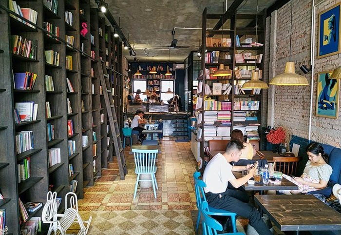 Mô Hình Cafe Sách