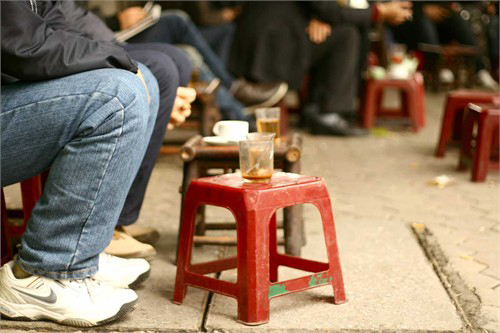 Mô Hình Cafe Vỉa Hè