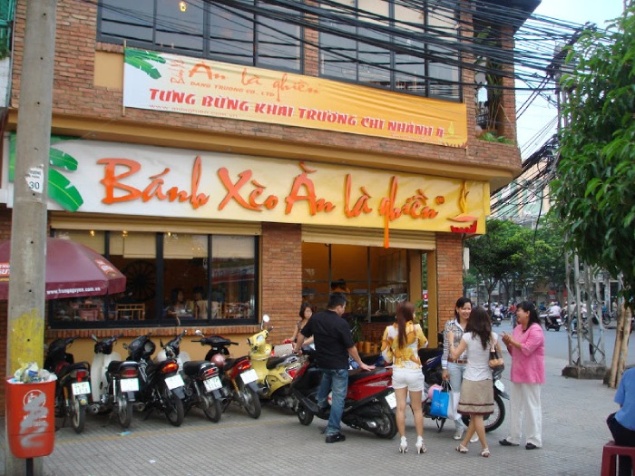 Kinh nghiệm mở nhà hàng bánh xèo