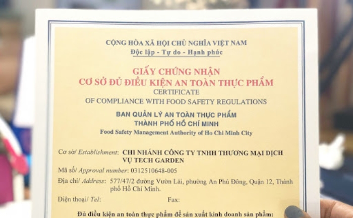 Mở nhà hàng cần giấy phép gì