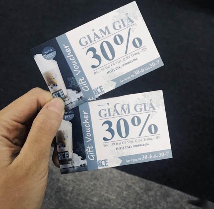Voucher Quán Cafe