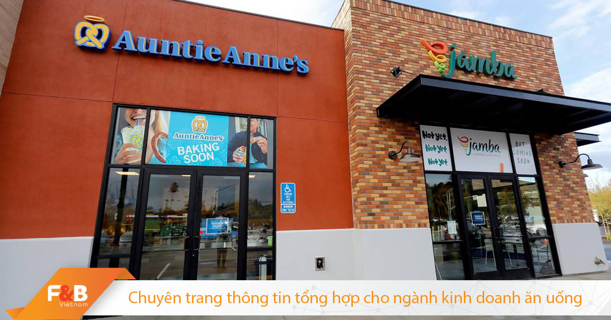 Chiến lược kết hợp thành công của Jamba và Auntie Anne’s