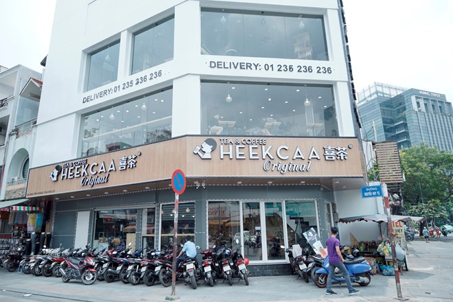 Mặt Bằng Quán Trà Sữa