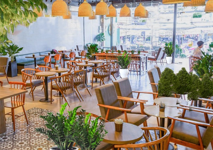 Mở quán cà phê gỗ