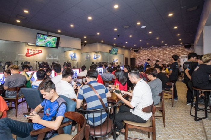 Không Gian Quán Cafe Game
