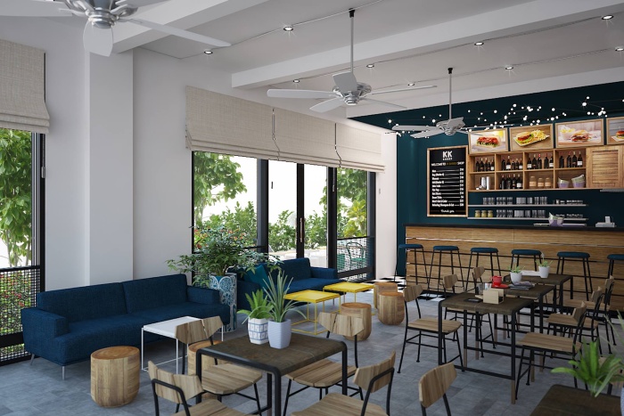 Không Gian Quán Cafe