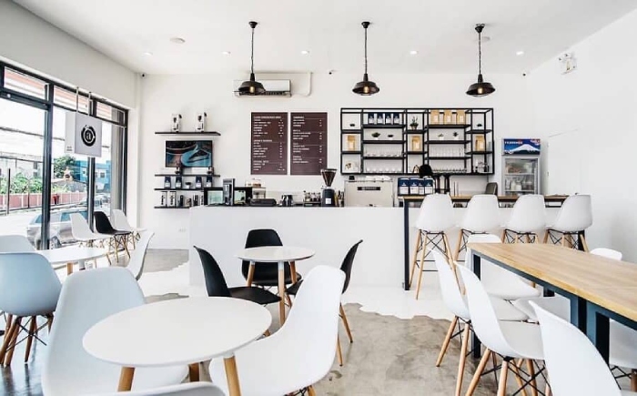 Mô Hình Quán Cafe Đơn Giản