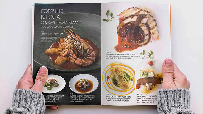 Thiết Kế Menu Nhà Hàng