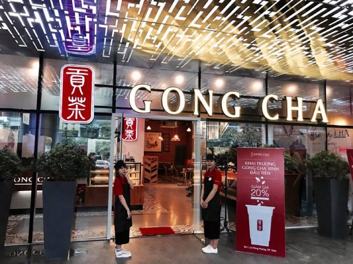 Muốn mở quán trà sữa Gong Cha