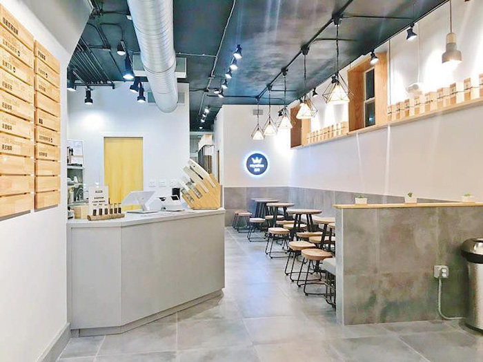 Trang Trí Quán Trà Sữa