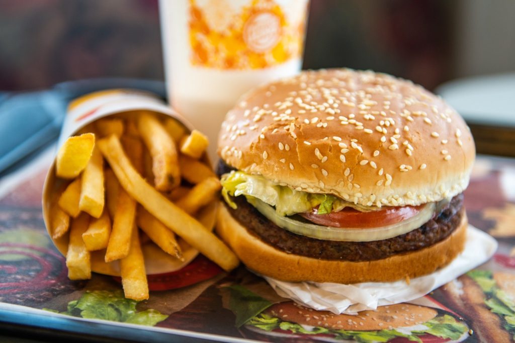 Chiếc Bánh Hamburger Whopper Không Sử Dụng Chất Bảo Quản