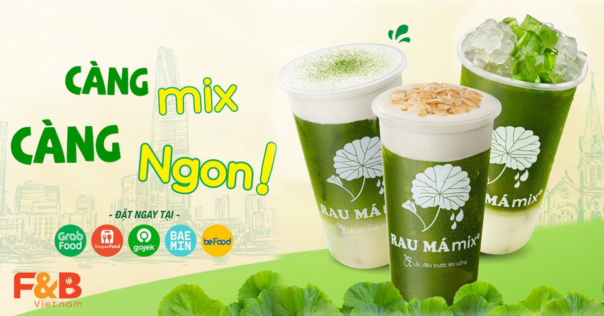 Rau Má Mix: Làn Gió Mới Trong Thị Trường F&B Và Cơ Hội Kinh Doanh Đầy Tiềm Năng